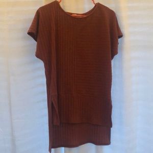 Maroon top